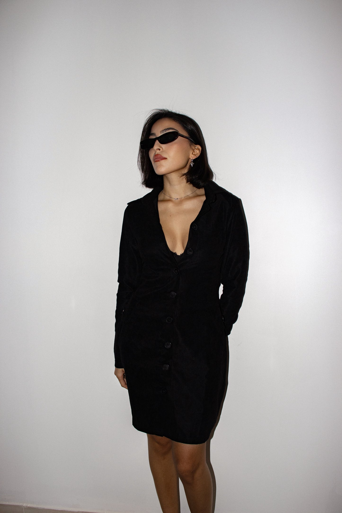 Jacket Dress - Black Velvet - 2 - Drive 1kdlnvTOSlVyRC-U572waN2q6ju8RSbo3